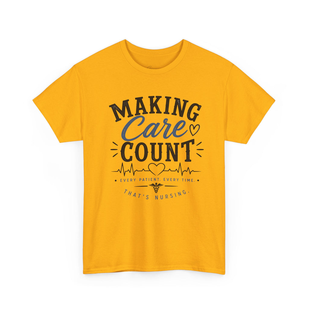 Care Counts! Nursing t-shirt