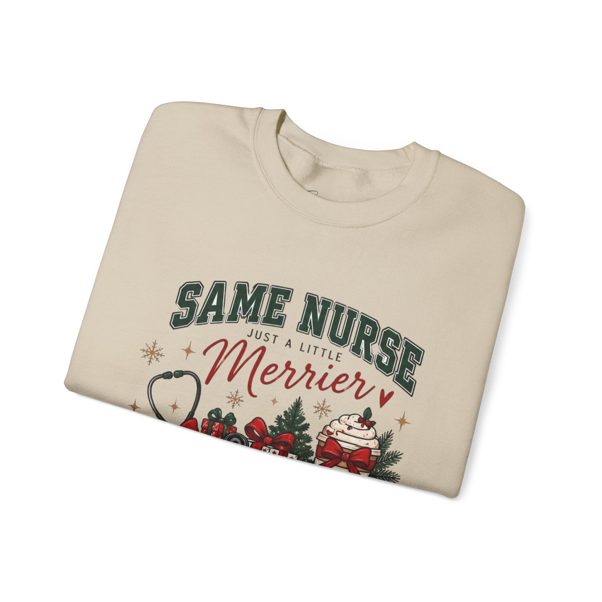 “Same Nurse” Holiday Crewneck