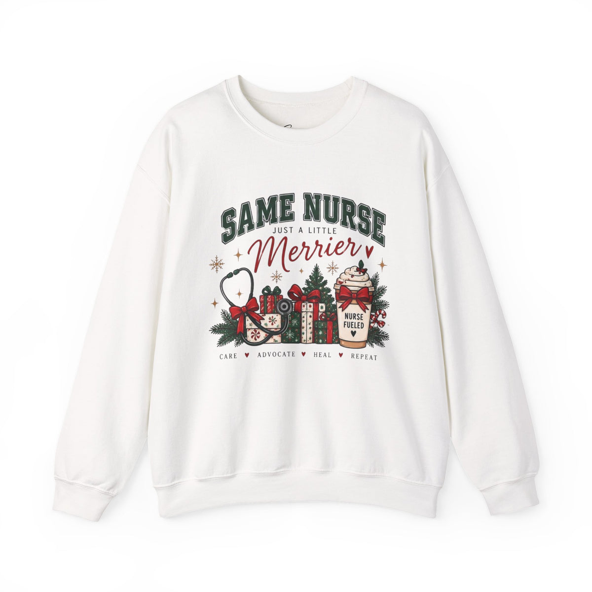 “Same Nurse” Holiday Crewneck