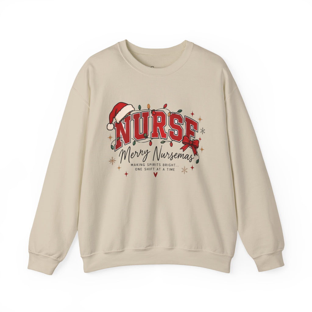 Merry Nursesmas Christmas Crewneck