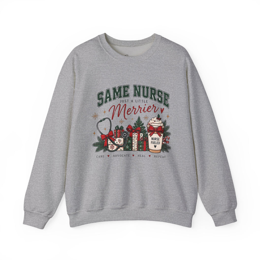 “Same Nurse” Holiday Crewneck