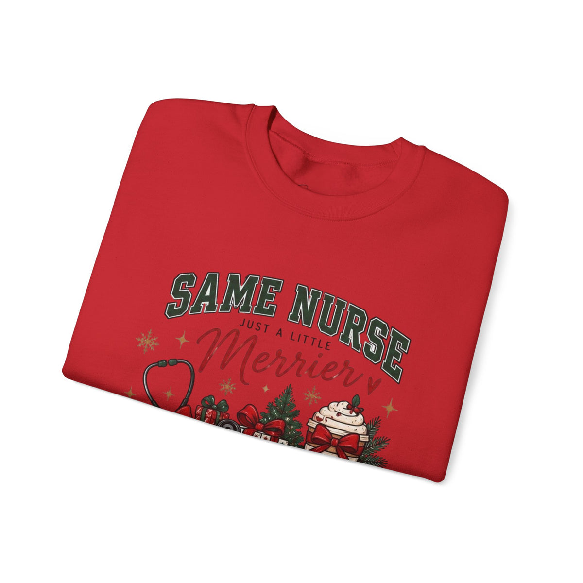 “Same Nurse” Holiday Crewneck
