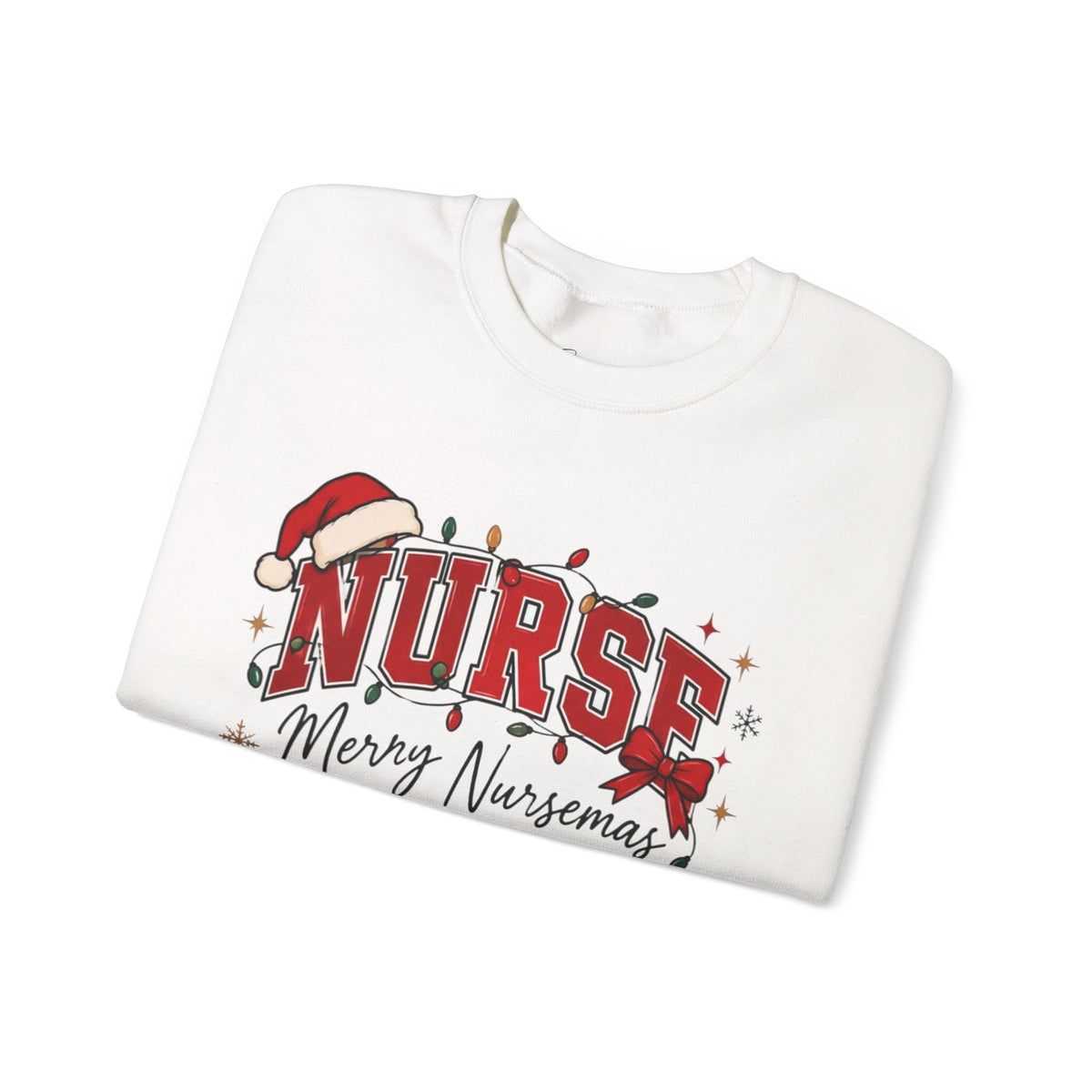 Merry Nursesmas Christmas Crewneck