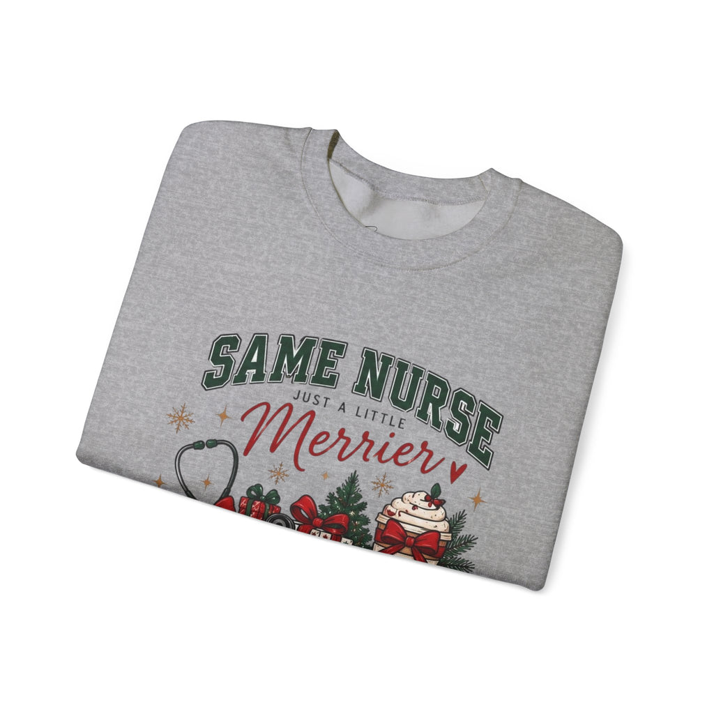 “Same Nurse” Holiday Crewneck