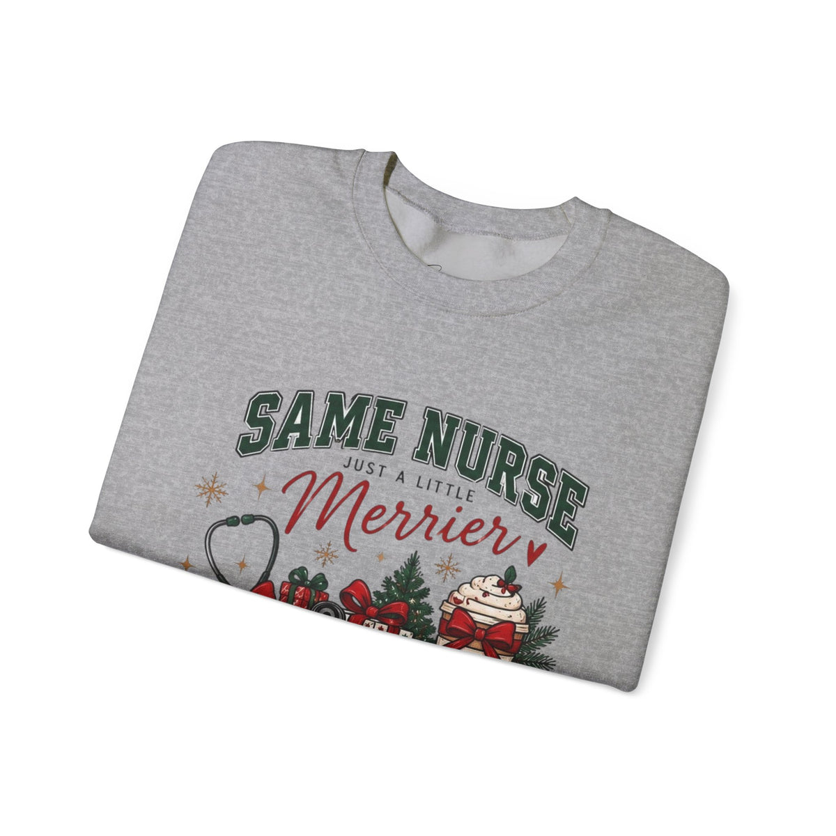 “Same Nurse” Holiday Crewneck