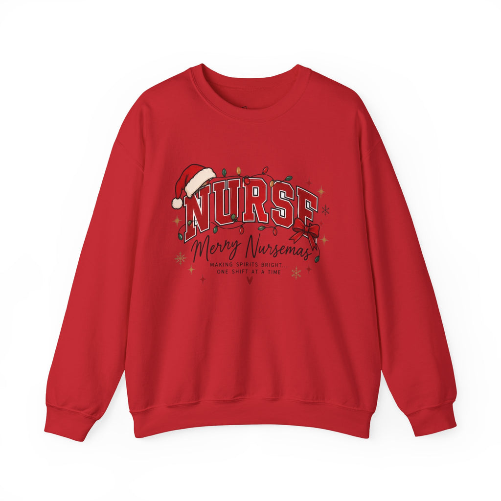 Merry Nursesmas Christmas Crewneck