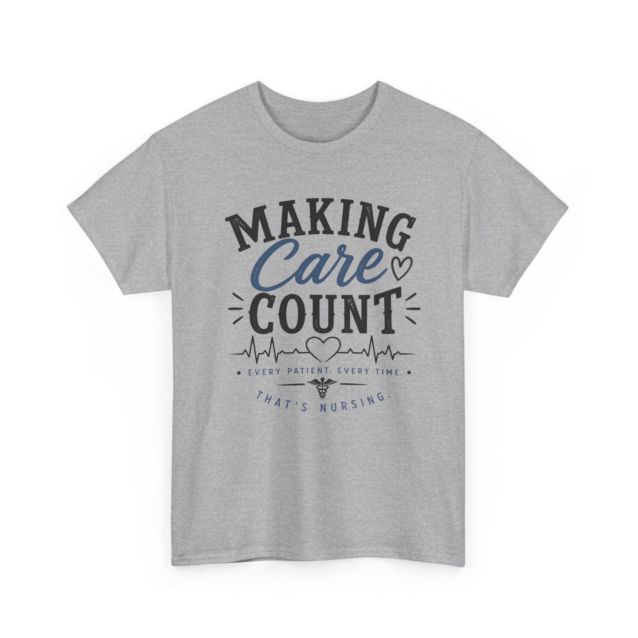 Care Counts! Nursing t-shirt