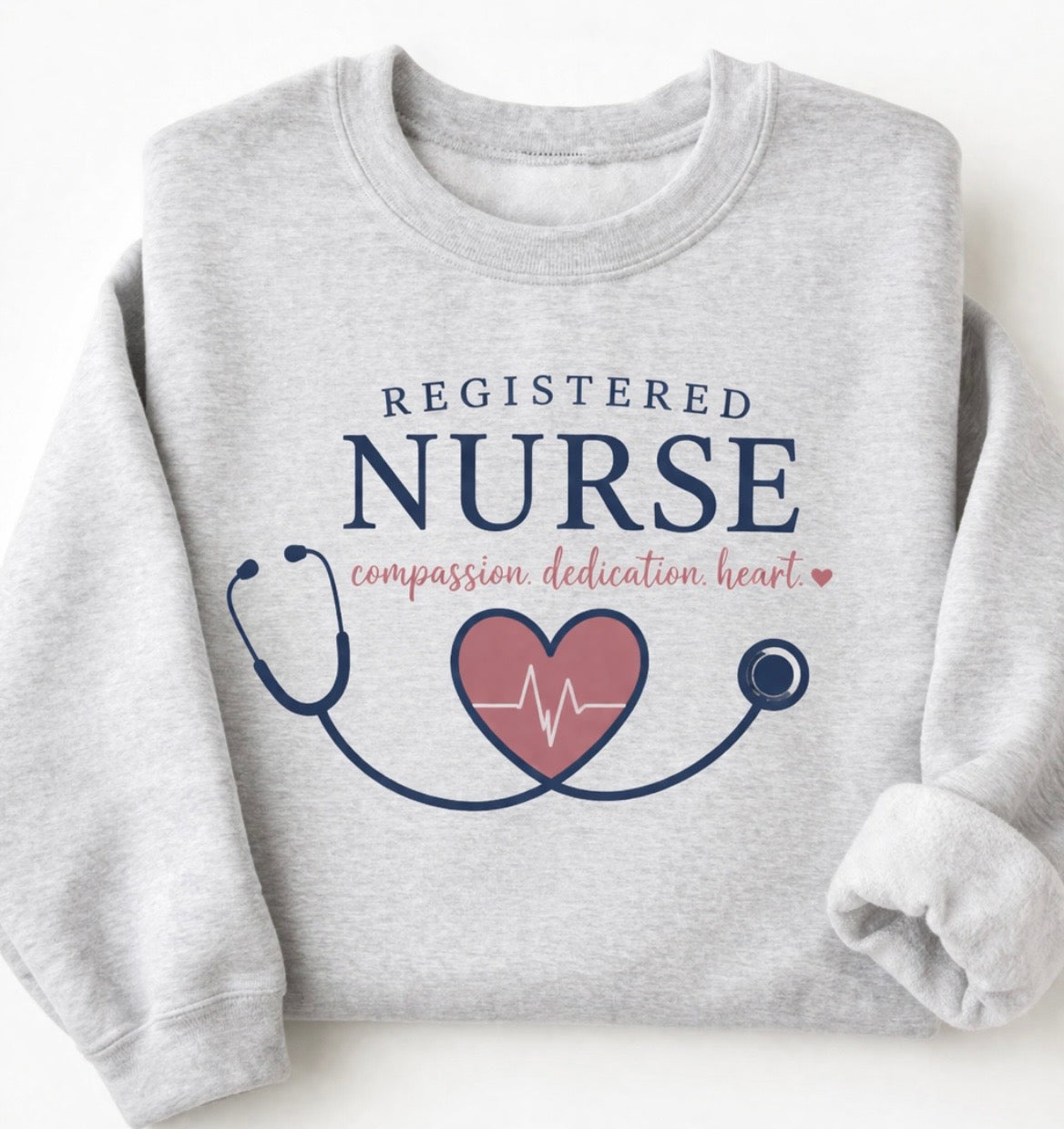 Unisex Registered Nurse Crewneck Sweatshirt