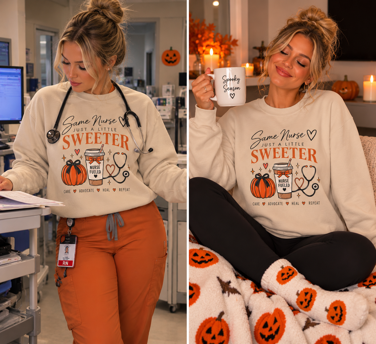 “Just a Little Sweeter" Fall Crewneck
