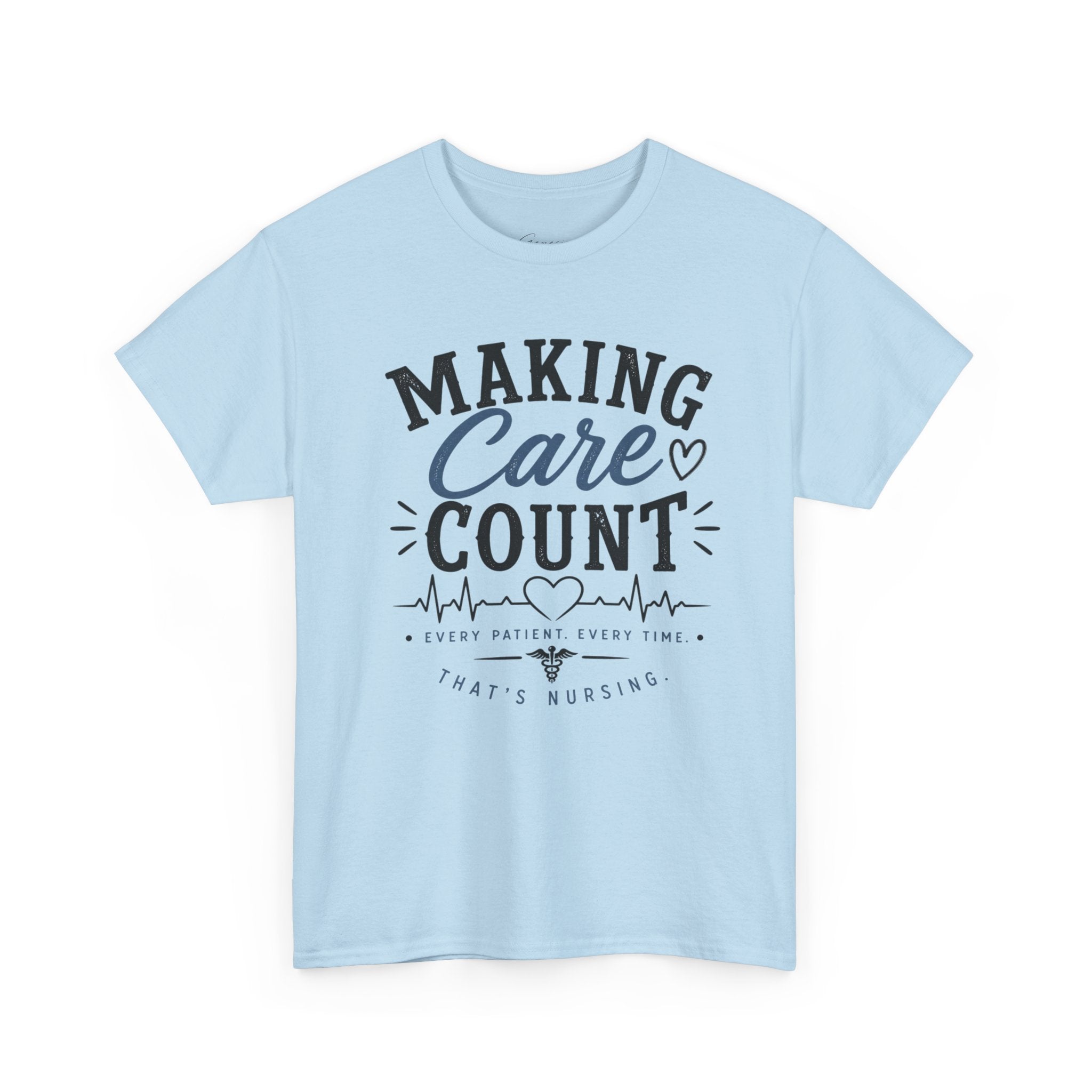 Care Counts! Nursing t-shirt