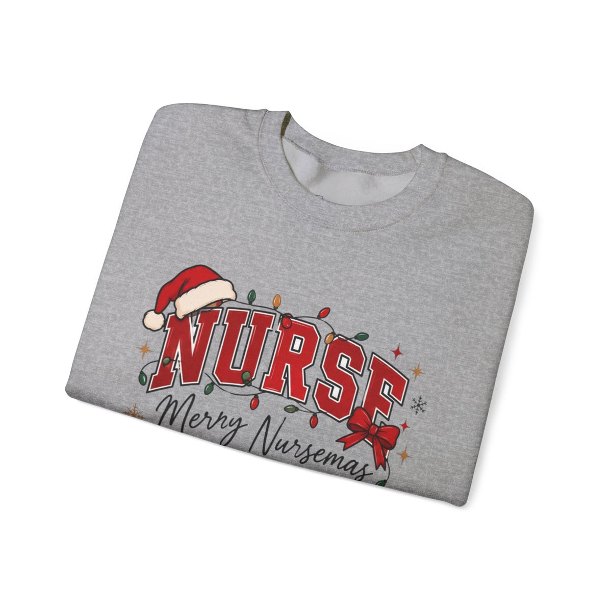 Merry Nursesmas Christmas Crewneck