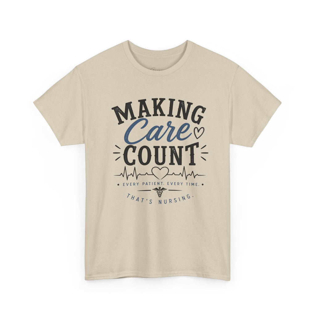 Care Counts! Nursing t-shirt