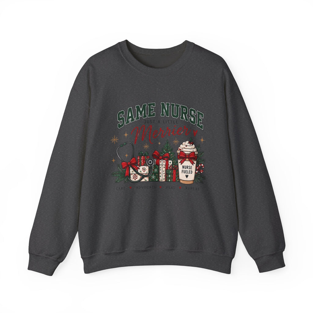 “Same Nurse” Holiday Crewneck