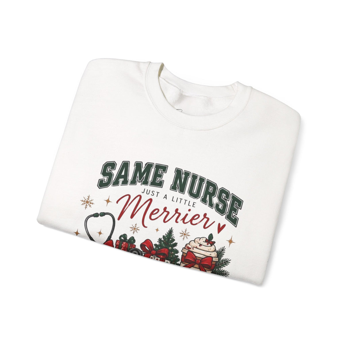 “Same Nurse” Holiday Crewneck