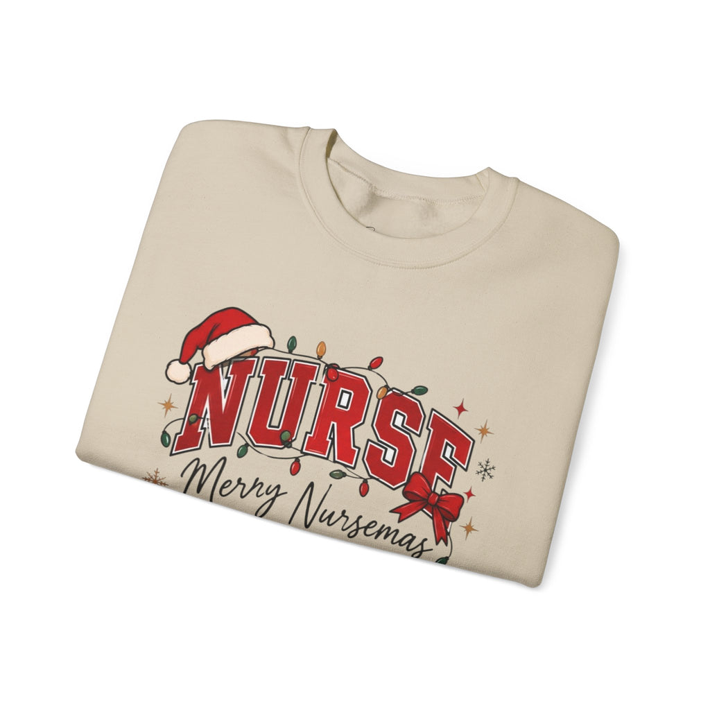 Merry Nursesmas Christmas Crewneck