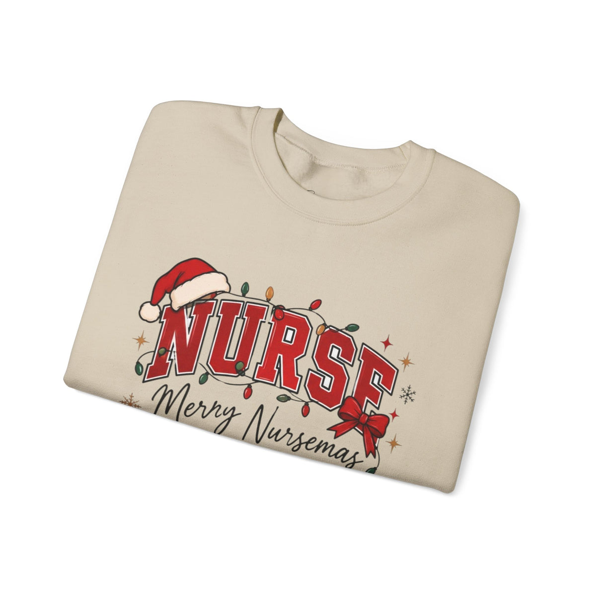Merry Nursesmas Christmas Crewneck