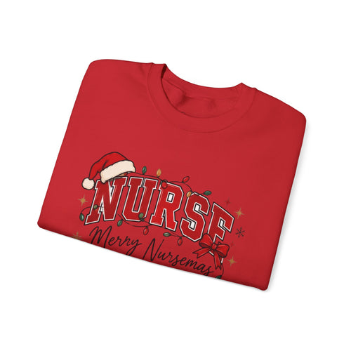 Merry Nursesmas Christmas Crewneck