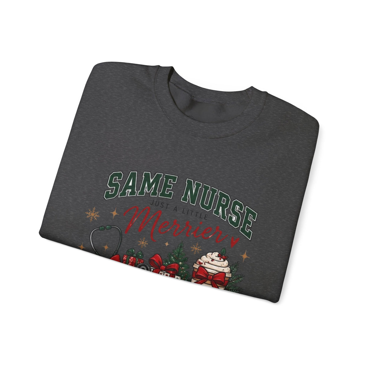 “Same Nurse” Holiday Crewneck